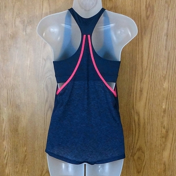 A&F Active Racer Back Tank w/ attached Sports Bra - Picture 5 of 6
